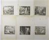 WILLIAM BLAKE Group of 11 etchings.